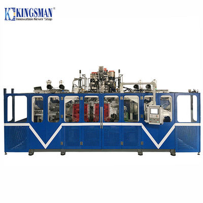 خرید دستگاه قالب گیری ضربه ای دو ایستگاه آبی 18M³ / ساعت مصرف آب خنک کننده online manufacture